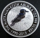 Australia - 1 Dollar 2015 - 25° Kookaburra - UC# 245 - Silver Bullions