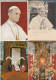 CITTA DEL VATICANO PAOLO VI + GIOVANNI XXIII + BASILICA DI SAINT PIETRO +CERIMONIA PAPALE....11 CARTES - Vatican