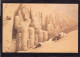 CPM Reproduction - COLOSSAL FIGURES IN FRONT OF THE GREAT TEMPLE OF ABOO SIMBEL - Lithograph By David Roberts - Abu Simbel