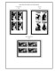 Delcampe - US 2016-2020 PLATE BLOCKS STAMP ALBUM PAGES (50 B&w Illustrated Pages) - Englisch