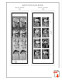 US 2006-2010 PLATE BLOCKS STAMP ALBUM PAGES (51 B&w Illustrated Pages) - Englisch