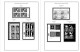 Delcampe - US 2000-2005 PLATE BLOCKS STAMP ALBUM PAGES (68 B&w Illustrated Pages) - Anglais