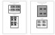 Delcampe - US 2000-2005 PLATE BLOCKS STAMP ALBUM PAGES (68 B&w Illustrated Pages) - Englisch