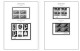 Delcampe - US 2000-2005 PLATE BLOCKS STAMP ALBUM PAGES (68 B&w Illustrated Pages) - Engels