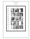 Delcampe - US 2000-2005 PLATE BLOCKS STAMP ALBUM PAGES (68 B&w Illustrated Pages) - Englisch