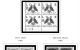 US 1990-1999 PLATE BLOCKS STAMP ALBUM PAGES (119 B&w Illustrated Pages) - Engels