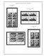 Delcampe - US 1990-1999 PLATE BLOCKS STAMP ALBUM PAGES (119 B&w Illustrated Pages) - Inglés