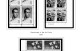 Delcampe - US 1990-1999 PLATE BLOCKS STAMP ALBUM PAGES (119 B&w Illustrated Pages) - Inglés