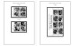 Delcampe - US 1990-1999 PLATE BLOCKS STAMP ALBUM PAGES (119 B&w Illustrated Pages) - Engels