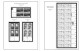 Delcampe - US 1980-1989 PLATE BLOCKS STAMP ALBUM PAGES (104 B&w Illustrated Pages) - Anglais