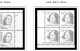 Delcampe - US 1980-1989 PLATE BLOCKS STAMP ALBUM PAGES (104 B&w Illustrated Pages) - Anglais