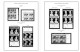 Delcampe - US 1980-1989 PLATE BLOCKS STAMP ALBUM PAGES (104 B&w Illustrated Pages) - Engels