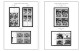 Delcampe - US 1980-1989 PLATE BLOCKS STAMP ALBUM PAGES (104 B&w Illustrated Pages) - Englisch