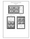 US 1960-1969 PLATE BLOCKS STAMP ALBUM PAGES (68 B&w Illustrated Pages) - Inglés