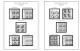 Delcampe - US 1960-1969 PLATE BLOCKS STAMP ALBUM PAGES (68 B&w Illustrated Pages) - Anglais