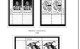 Delcampe - US 1960-1969 PLATE BLOCKS STAMP ALBUM PAGES (68 B&w Illustrated Pages) - Anglais