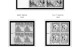 Delcampe - US 1940-1949 PLATE BLOCKS STAMP ALBUM PAGES (45 B&w Illustrated Pages) - Engels