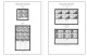 Delcampe - US 1930-1939 PLATE BLOCKS STAMP ALBUM PAGES (47 B&w Illustrated Pages) - Inglés