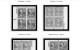 Delcampe - US 1930-1939 PLATE BLOCKS STAMP ALBUM PAGES (47 B&w Illustrated Pages) - English