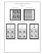 Delcampe - US 1930-1939 PLATE BLOCKS STAMP ALBUM PAGES (47 B&w Illustrated Pages) - Engels