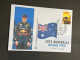 (4 P 7) Formula One - 2023 Australia Grand Prix - Winner Max Verstappen (2 April 2023) With Kangaroo Australia Stamp - Otros & Sin Clasificación