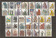 Allemagne Fédérale 1975/99 - 5 Séries Courantes Complètes - 165° - Châteaux, Industries, Curiosités, Femmes, Accidents - Vrac (max 999 Timbres)