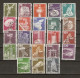 Allemagne Fédérale 1975/99 - 5 Séries Courantes Complètes - 165° - Châteaux, Industries, Curiosités, Femmes, Accidents - Vrac (max 999 Timbres)