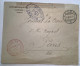 Schweiz1916"PRISONNIERS DE GUERRE(INTERNÉS)LEYSIN SUISSE"CHAMOSSAIRE VD>France(POW WW1 1914-1918censure Brief Lettre Kgf - Lettres & Documents