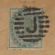 BRITISH INDIA QV UPRATED 1/2a Anna STAMPS MIAX FRANKING "JAIPUR STATE" COVER, NICE CANCEL ON FRONT & BACK As Per Scan - Jaipur