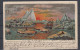 North Pole Midnight Sun / Mitternachssonne Postcard Ca Jastrow 20.7.1904 Schloppe 21.7.1904 (58661) - Stations Scientifiques & Stations Dérivantes Arctiques