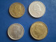 Lot Pièces De Monaco Rainier III: 2 Francs 1981, 20frs 1950, 50frs1950, 100frs 1956 - Ohne Zuordnung