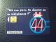 Télécarte Loto "Club 44" - Jeux