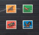 Germany FRG BRD 1965 Youth Birds Complete Set 4v MNH - Ungebraucht