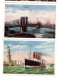 Delcampe - New York City USA Dépliant Postal Souvenir Folder 20 Vues 1927 Timbre Washington Rouge 2 Cents Bon état - Manhattan