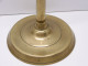 Delcampe - -SUPERBE BOUGEOIR FLAMBEAU BRONZE XVI/XVIIe FUT LONG BINET 2 TROUS Haute Epoque E - Candelabri E Candelieri