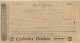 Télégramme Postes Et TELEGRAPHES - Formule 1392-25 - Publicité GALERIES BARBES - Non écrite - Meubles - Telegraaf-en Telefoonzegels