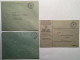 Schweiz 1939-45 "BÄCKER KP FELDPOST" #6,7,8 Brief Armée Suisse Boulangerie/bakery (WW2war Guerre Lettre Bread Brot Pain - Cartas & Documentos