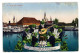 Allemagne  --KONSTANZ -1914-- Gruss Aus Konstanz--orchestre De Grenouilles ,bateau...carte Colorisée ..cachet - Konstanz