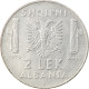 Monnaie, Albania, Vittorio Emanuele III, 2 Lek, 1939, Rome, TTB, Stainless - Albanien