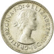 Monnaie, Australie, Elizabeth II, Threepence, 1960, Melbourne, TTB, Argent - Threepence