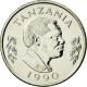 Monnaie, Tanzania, 50 Senti, 1990, British Royal Mint, SPL, Nickel Clad Steel - Tanzanía