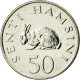 Monnaie, Tanzania, 50 Senti, 1990, British Royal Mint, SPL, Nickel Clad Steel - Tanzanie