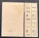 Bayern Mi 3 Ia LUXUS 1850 1 Kr Rosa Pl.1 Mit Allen Schnittlinien Auf Briefstück (Bavaria Baviére Luxe XF GEM - Oblitérés