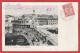 Port Saïd - Type Mouchon 10 Centimes Sur Carte Postale Vers St Gengoux Le National 1907 - Cartas & Documentos