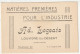 LOUVIGNE DU DESERT - AD. LOGEAIS - MATIERES PREMIERES POUR L'INDUSTRIE - 35 - Visiting Cards