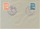 ÖSTERREICH SONDERSTEMPEL 1947 „WIENER INTERNATIONALE MESSE 1947 – 1 WIEN 1 - WIM 7.9.47 ROTUNDENGELÄNDE“  + „WIM MESSEPA - Storia Postale