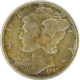 LaZooRo: United States 10 Cent 1 Dime 1945 S UNC - Silver - 1916-1945: Mercury (kwik)