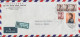 1965. HONG KONG. Registered Cover To Sweden With Elizabeth 20 C + 3-stripe $ 1 And $ 5 Cance... (Michel 208+) - JF531098 - Covers & Documents