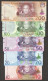 Full Set 5 Pcs Lesotho 10 20 50 100 200 Maloti 2021 UNC - Lesoto