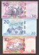 Delcampe - Full Set 5 Pcs Lesotho 10 20 50 100 200 Maloti 2021 UNC - Lesoto